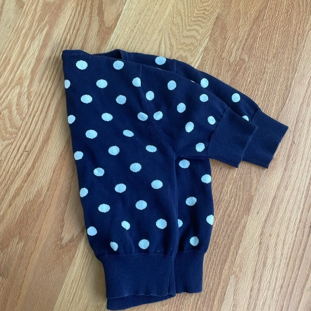 Anthropologie Polka dot sweater cardigan - Picture 3 of 5
